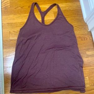 Eggplant color Lululemon tank